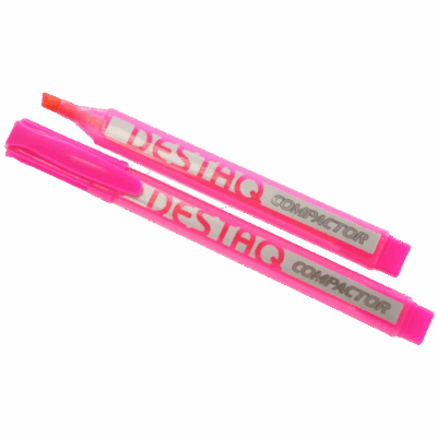 MARCA TEXTO ROSA COMPACTOR