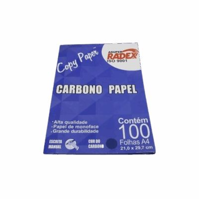 PAPEL CARBONO FILME AZUL C/100 FL RADEX