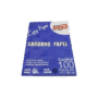 PAPEL CARBONO FILME AZUL C/100 FL RADEX