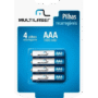 PILHAS RECARREGAVEIS AAA C/4UN MULTILASER