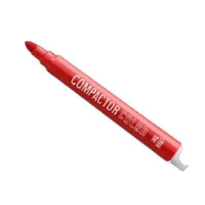 PINCEL ATOMICO VERMELHO COMPACTOR