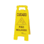 PLACA CUIDADO PISO MOLHADO BRALIMPIA