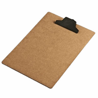 PRANCHETA MDF A4 CLIP PLASTICO ACRIMET