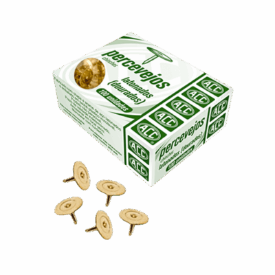 PERCEVEJO 9MM N4 DOURADO C/100 UN ACC