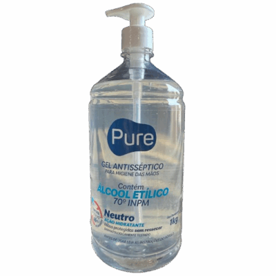 ALCOOL GEL 1L 70 PURE ALYNE