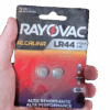 PILHA BOTAO 1,5V V13GA C/2UN RAYOVAC