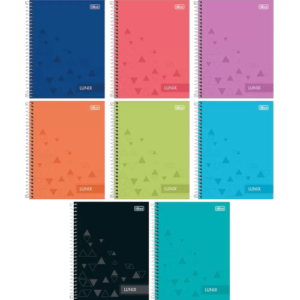CADERNO 1X1 80FOLHAS COLEGIAL LUNIX TILIBRA