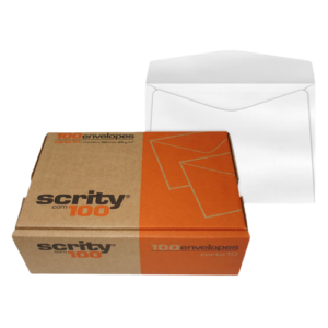 ENVELOPE CARTA 114X162 BRANCO C/100UN SCRITY