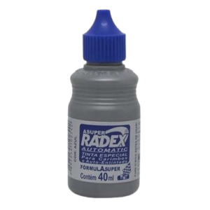 TINTA CARIMBO AUTOMATICO 40ML AZUL RADEX