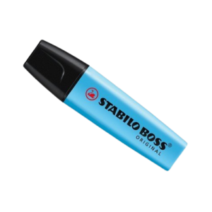 MARCA TEXTO BOSS AZUL STABILO