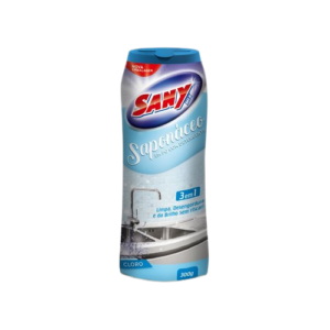 SAPONACEO EM PO CLORO 300GR SANY
