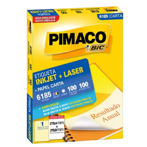 ETIQUETA PIMACO 6185 CARTA C/100 279,4X215,9