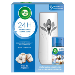 BOM AR AIR WICK FLOR DE ALGODAO APAR+REF 250ML