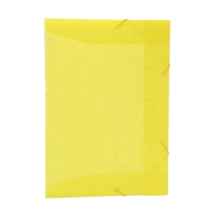 PASTA ELASTICO OFICIO FINA AMARELO DAC