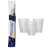COPO DESCARTAVEL 150ML PS TRANSPARENTE CRISTALCOPO