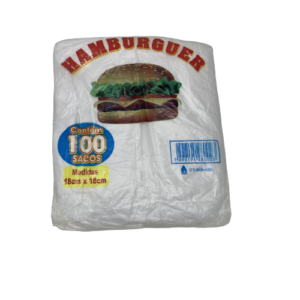 SACO P/ HAMBURGUER 18X18 C/1000UN
