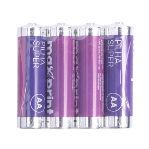 PILHA SUPER PEQ AA C/4UN  MAXPRINT