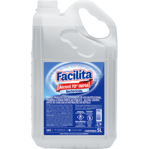 ALCOOL 70 ETILICO 5LT FACILITA AUDAX