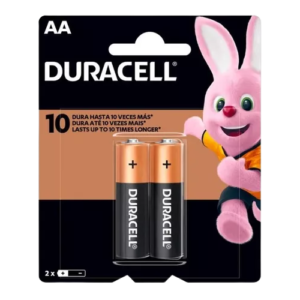PILHA ALC PEQ AA C/2UN DURACELL