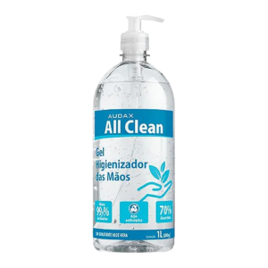 ALCOOL GEL ANTI-SE 70 C/PUMP 1L AUDAX