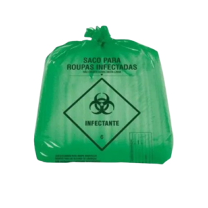 SACO P/LIXO HAMPER HOSPITALAR 120L VERDE C/50 HEALTH
