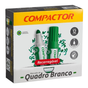 PINCEL P/ QUADRO BRANCO VERDE COMPACTOR
