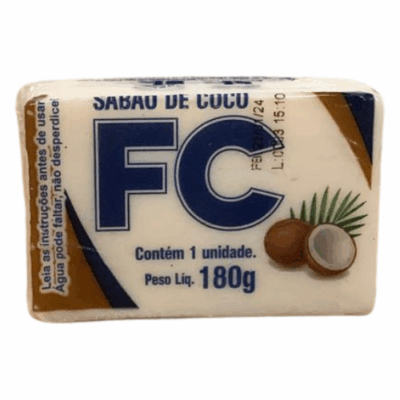 SABAO EM BARRA COCO 180GR FC