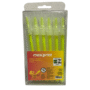 MARCA TEXTO CLEAR C/12 AMARELA MAXPRINT