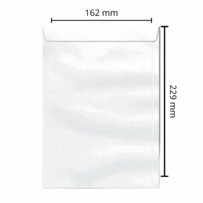 ENVELOPE 162X229 BRANCO C/100 FILIMAIL