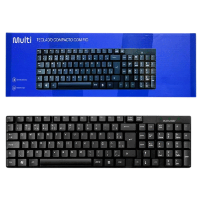 TECLADO COMPACTO USB TC193 PT MULTI