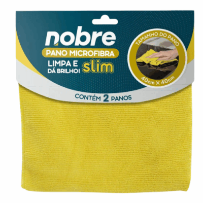 PANO MICROFIBRA C/2 40X40 AM SLIM NOBRE