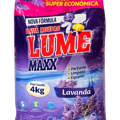 SABAO EM PO 4KG LAVANDA SACHE LUME MAXX