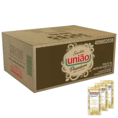 ACUCAR SACHE UNIAO PREMIUM C/400UN