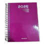 AGENDA ESPIRAL AVERAGE 13X17 ROSA 2025 SIDGRAPH