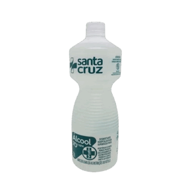 ALCOOL 70 1LT SANTA CRUZ