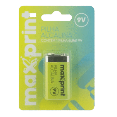 BATERIA ALCALINA 9V MAXPRINT