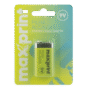 BATERIA ALCALINA 9V MAXPRINT