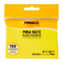 BLOCO ANOTACOES AMARELO NEON 76X102 100F PIMACO