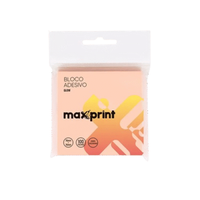 BLOCO DE ANOTACOES SALMÃO 76X76 100F MAXPRINT