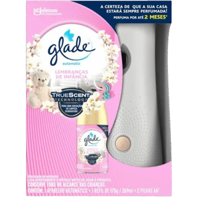 BOM AR 269ML GLADE LEMBRANCAS DE INFANCIA APARARELHO + REFIL