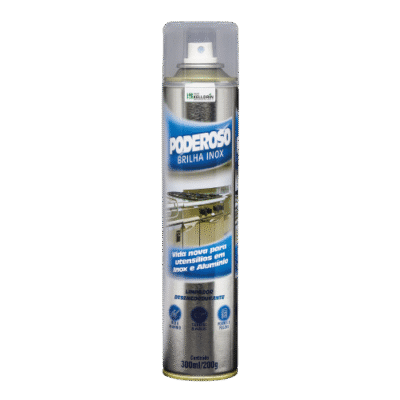 BRILHA INOX 300ML PODEROSO KELLDRIN
