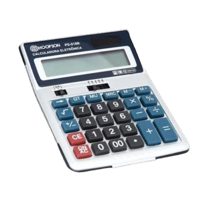 CALCULADORA DE MESA 12D PS018B HOOPSON