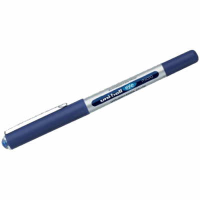 CANETA ROLLER BALL EYE AZUL UNIBALL