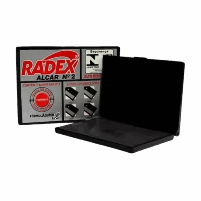 ALMOFADA P/CARIMBO PRETO N2 RADEX