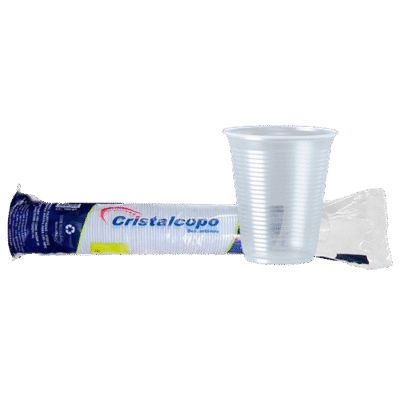 COPO DESCARTAVEL 200ML PP TRANSPARENTE CRISTALCOPO