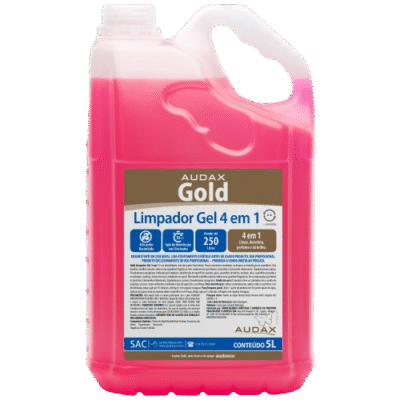 DESINFETANTE 4X1 GEL GOLD FLORAL AUDAX