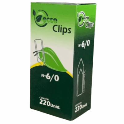 CLIPS 6/0 GALV C/220UN ECCOCLIPS