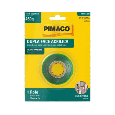 FITA DUPLA FACE ACRILICA 12X2 PIMACO