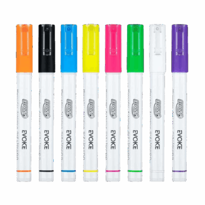 GIZ LIQUIDO 3MM C/8 UN SORTIDO BRW