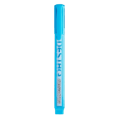 MARCA TEXTO AZUL COMPACTOR
